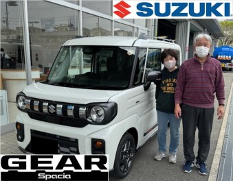 ☆スペーシアギアご納車させて頂きました☆
