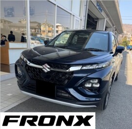 ☆フロンクスご納車させて頂きました☆