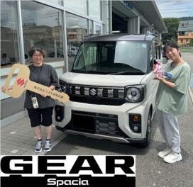 ☆スペーシアギアご納車させて頂きました☆