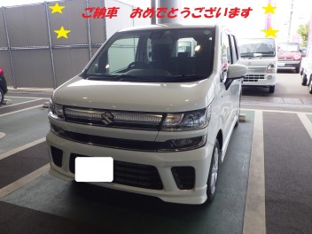 ワゴンR　ご納車おめでとうございます　☆( ´∀｀ )