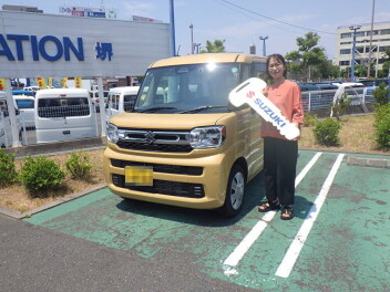 A様　スペーシアご納車させていただきました！