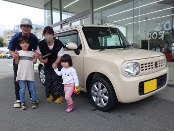 ラパン　納車しました♪