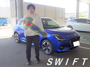 スイフトご納車おめでとうございます！！