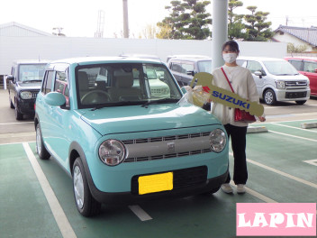 【祝】ラパンご納車おめでとうございます！