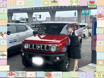 ジムニーノマド試乗車きた！！！！！