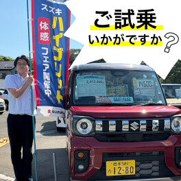 この夏にご試乗いかがですか?
