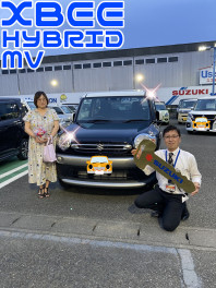 クロスビーご納車です