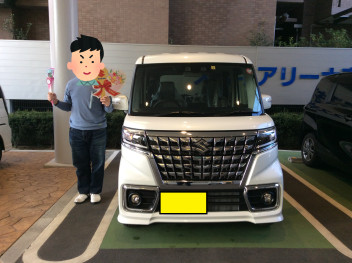 スペーシアカスタムをご納車させていただきました！