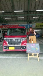 Ｏ様　スペーシアカスタムご納車