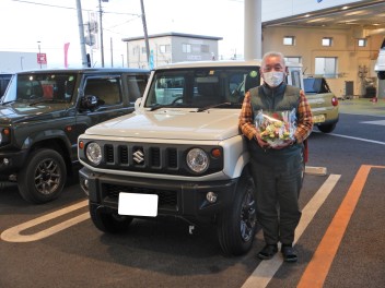 ジムニーご納車させて頂きました☆彡