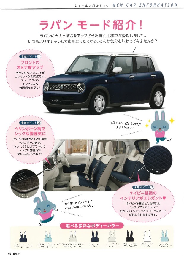 ラパン特別仕様車　モード