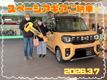スペーシアギアご納車☆