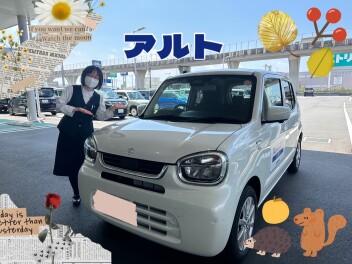NEWアルト試乗車きました(*'▽')★