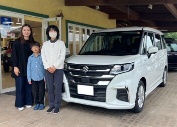 ソリオ　ご納車おめでとうございます！