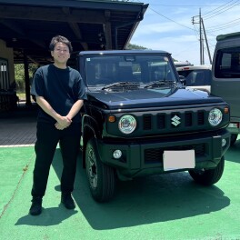ジムニー　ご納車おめでとうございます