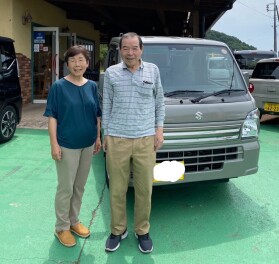 キャリィ　ご納車おめでとうございます