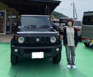 ジムニーシエラ　ご納車おめでとうございます