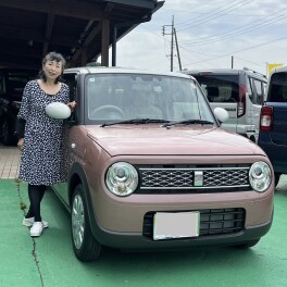 ラパン　ご納車おめでとうございます