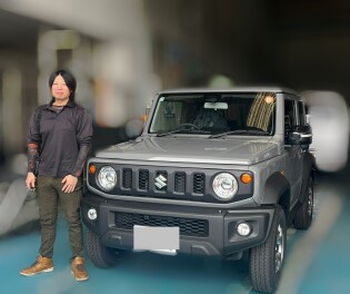 ジムニーシエラ　ご納車おめでとうございます