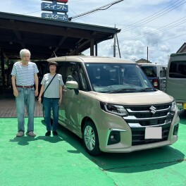 ソリオ　ご納車おめでとうございます