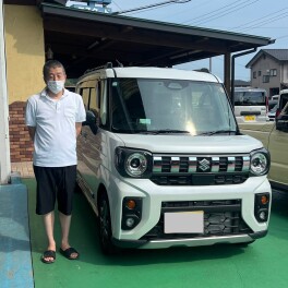 スペーシアギア　ご納車おめでとうございます