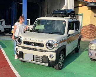 ハスラー　ご納車おめでとうございます