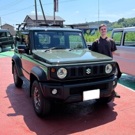 ジムニーシエラ　ご納車おめでとうございます