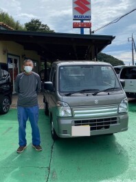 キャリィ　ご納車おめでとうございます