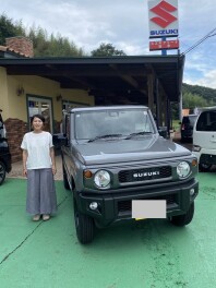 ジムニー　ご納車おめでとうございます