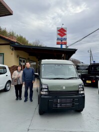 エブリィ　特別仕様車Jリミテッド　ご納車おめでとうございます