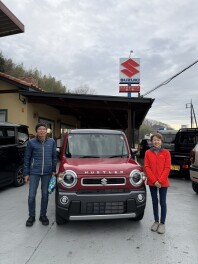 ハスラー　ご納車おめでとうございます