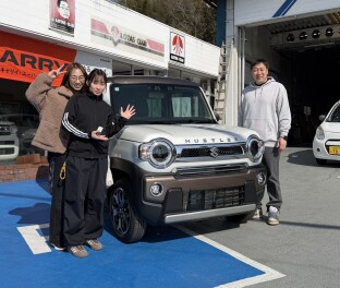 ハスラー　ご納車おめでとうございます