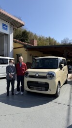 ワゴンRスマイル　ご納車おめでとうございます