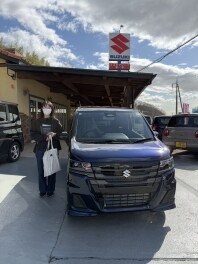 ワゴンＲ　ご納車おめでとうございます