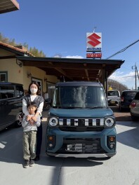 スペーシアギア　ご納車おめでとうございます