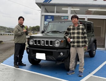 ジムニーノマド　ご納車おめでとうございます