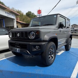 ジムニーシエラ　ご納車おめでとうございます
