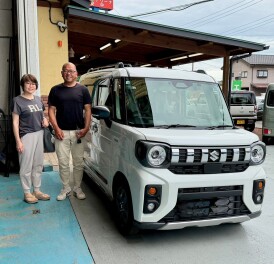 スペーシアギア　ご納車おめでとうございます