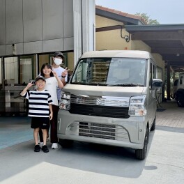 エブリィ　ご納車おめでとうございます
