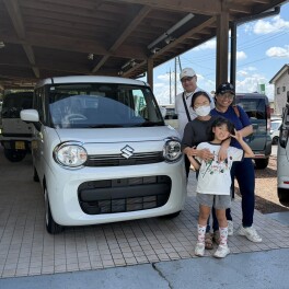 ワゴンRスマイル　ご納車おめでとうございます