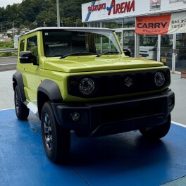 ジムニーシエラ　ご納車おめでとうございます