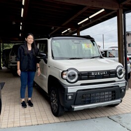 ハスラー　ご納車おめでとうございます