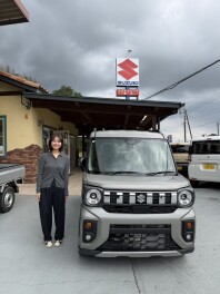 スペーシアギア　ご納車おめでとうございます