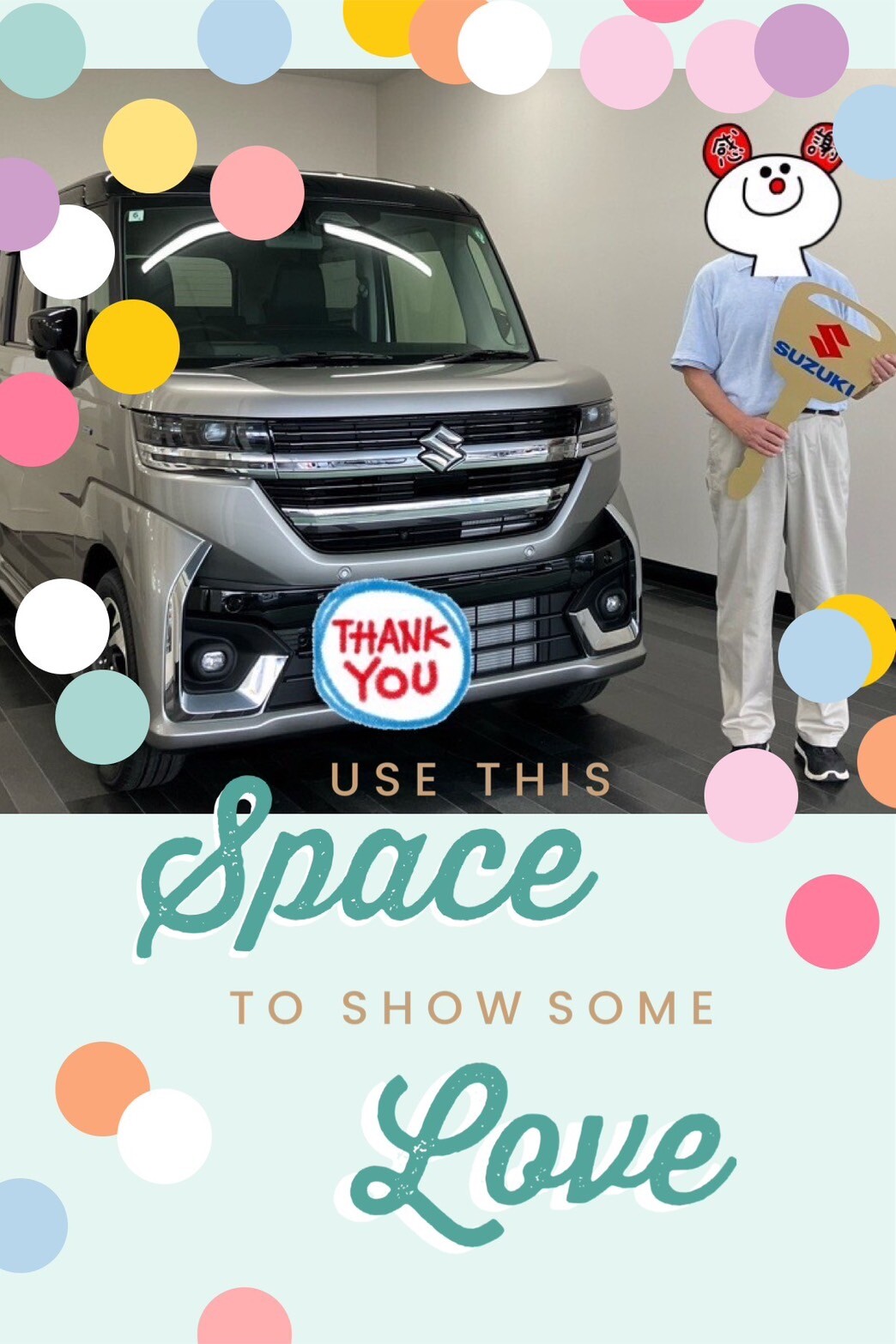 スペーシアカスタムご納車　K 様