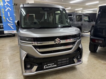 本日入庫！新車スペーシアカスタム・ラパンLC即納可！オートローン低金利1.9％間もなく終了