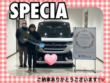 新型スペーシアカスタムご納車式