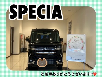 新型スペーシアカスタム納車式