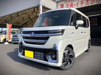 富津市にお住まいのW様に、新型スペーシアカスタムをご納車いたしました。