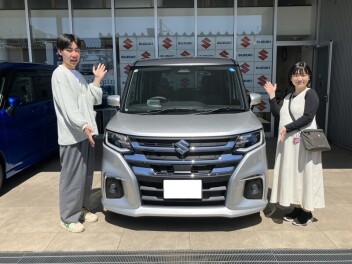T様　ソリオご納車おめでとうございます！