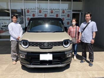 O様　クロスビーご納車おめでとうございます！